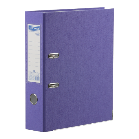 Папка-реєстратор BUROMAX (BM.3011-07c) А4, 70/75 мм (внутр./зовн.), фіолетовий